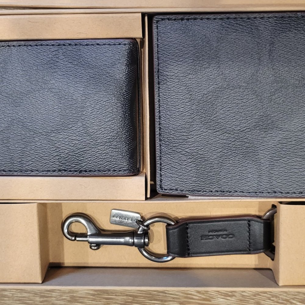 Men's Coach Wallet Set